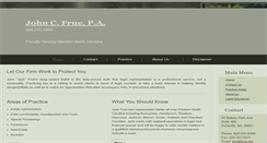 Desktop Screenshot of fruelaw.com